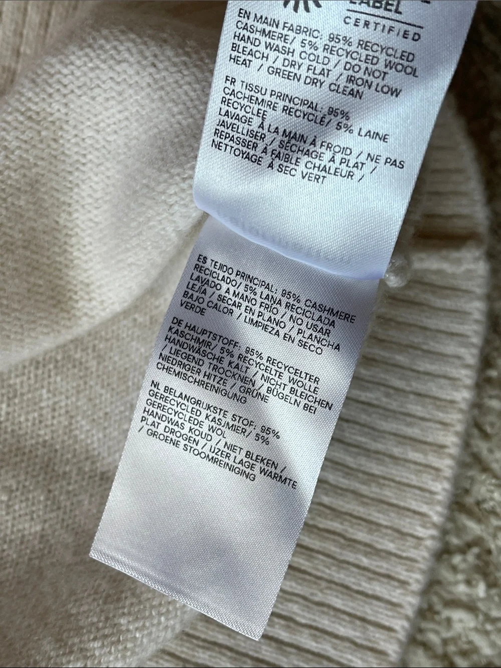 Reformation Beverly Cashmere Sweater